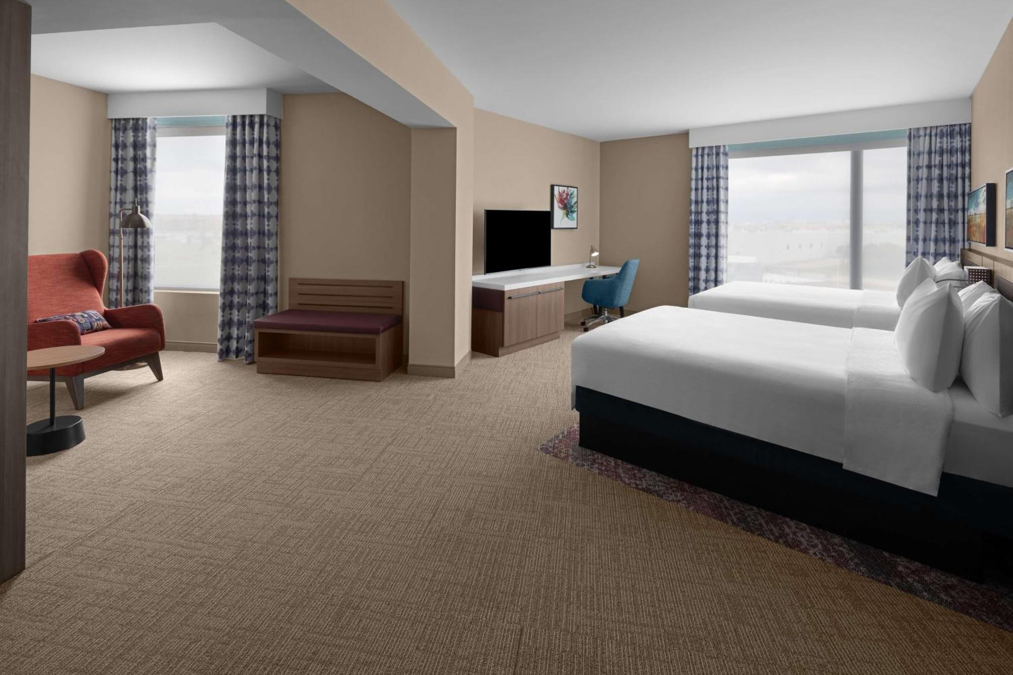 Hilton Garden Inn Grand Prairie At Epiccentral Exterior photo