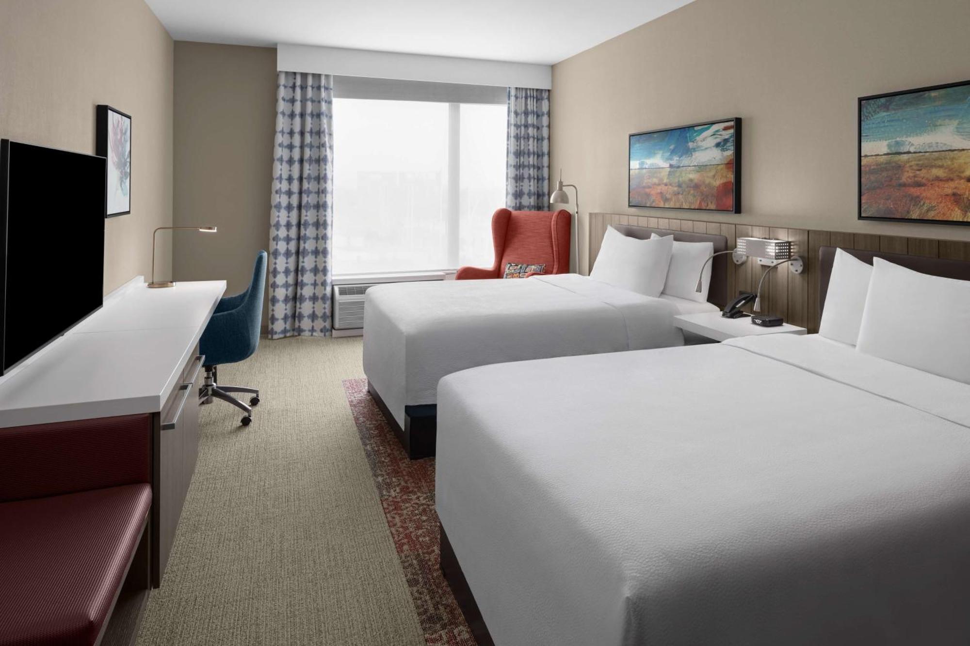 Hilton Garden Inn Grand Prairie At Epiccentral Exterior photo